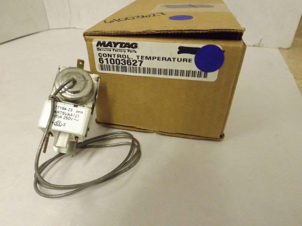 MAYTAG WHIRLPOOL REFRIGERATOR 61003627 TEMP. CONTROL NEW MAYTAG WHIRLPOOL REFRIGERATOR 61003627 TEMP. CONTROL NEW